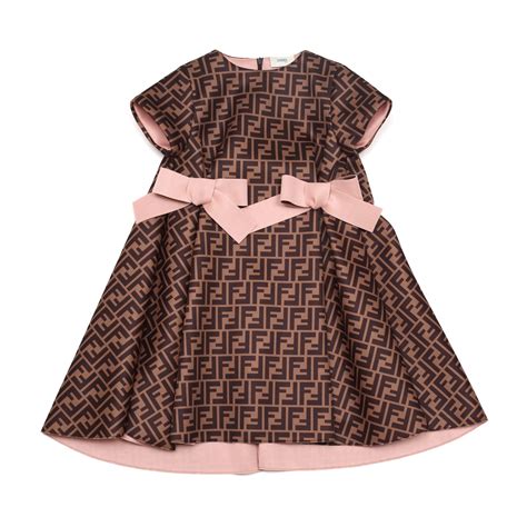 fendi chiffon dress|Fendi kids dresses.